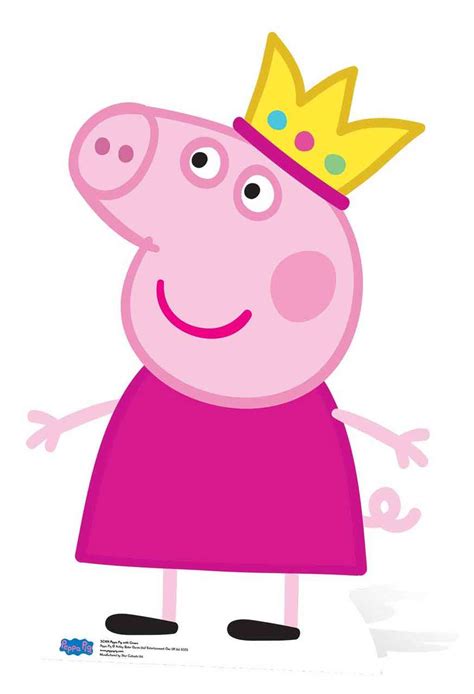 Princess Peppa Pig Cardboard Cutout Standup Standee Available Now