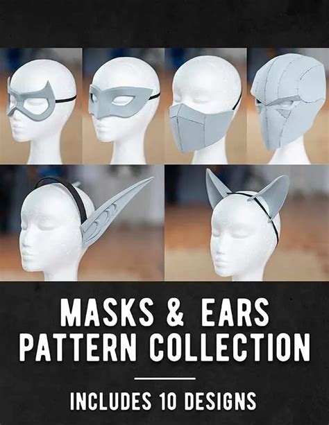 Foam Masks And Ears Pattern Collection Kamui Cosplay Cosplay