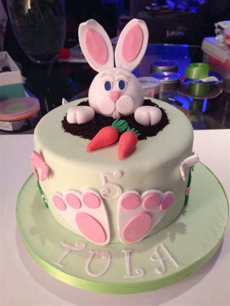 Bunny Birthday Cake Easter Birthday Party Easter Bunny Cake Easter