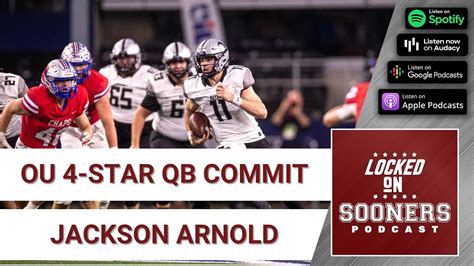 Oklahoma Sooners 2023 5 Star Qb Commit Jackson Arnold On Coaching