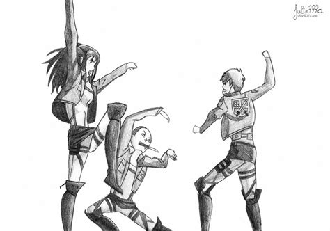 Check spelling or type a new query. Shingeki no kyojin Sasha, Connie and Jean by Julie7770 ...