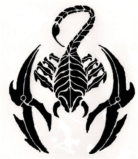 Realistic Scorpion Drawing At Getdrawings Free Download