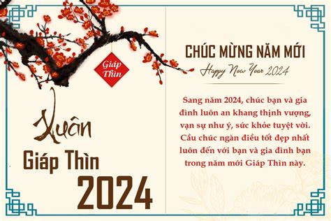 50 Mẫu Thiệp Chúc Mừng Năm Mới Giáp Thìn 2024 đẹp Nhất