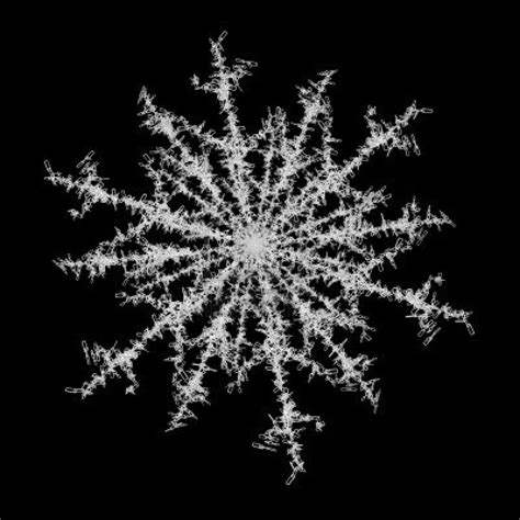 Isolated White 3d Ice Fragment Snowflake Stock Photo Fragments