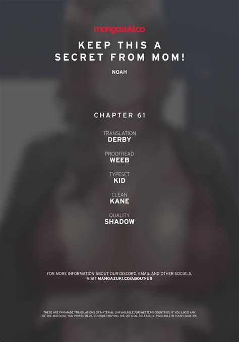 Keep This A Secret From Mom 61 - Keep This A Secret From Mom Chapter 61