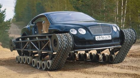 Russians Build Epic Bentley Continental Gt Ultratank