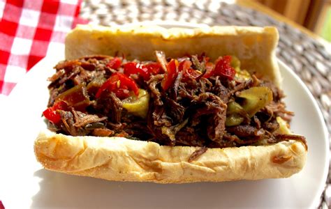 To serve, spoon about 4 meatballs to each roll or bun. Easy Chicago-Style Italian Beef Sandwiches! - Homemade ...