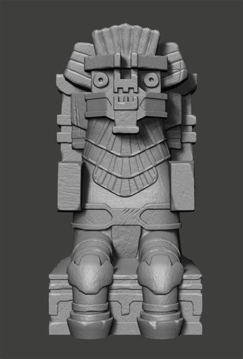 Stl File Shadow Of The Colossus Barba Idol・3d Print Model To Download