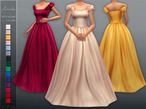 Sims 4 Princess Dress Cc