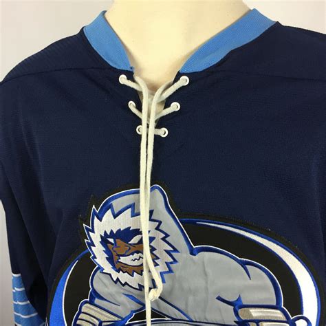 Evansville Icemen Minor League Chl Echl Ahl Amatuer Semi Pro Lace