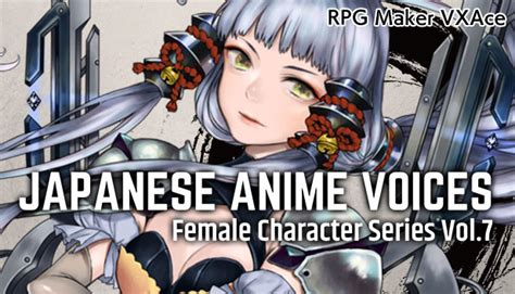 Rpg Maker Vx Ace Japanese Anime Voices：female Character Series Vol7