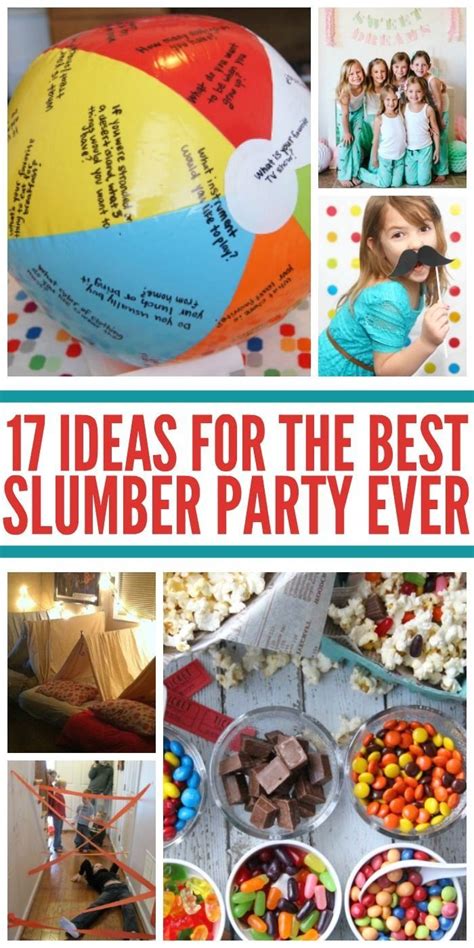17 Sleepover Ideas For The Best Slumber Party Ever 1000 In 2020 Slumber Party Games