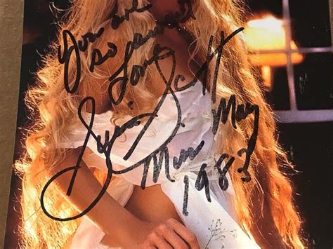 Susie Scott Authentic Hand Signed Autograph X Photo Playmate Miss