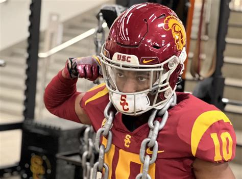 Dylan Williams 2024 Long Beach Poly 4 Star Linebacker Commits To Usc