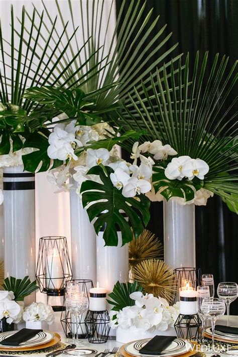 Aug 11, 2021 · menus are being reconsidered, cakes are being reimagined, and the same sentiment goes for choosing wedding flowers. 20 Tropical Wedding Centerpieces You'll Love ...