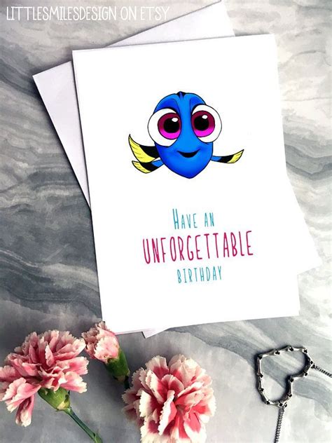 Unforgettable Birthday Disney Birthday Card Cute Card | Birthday card