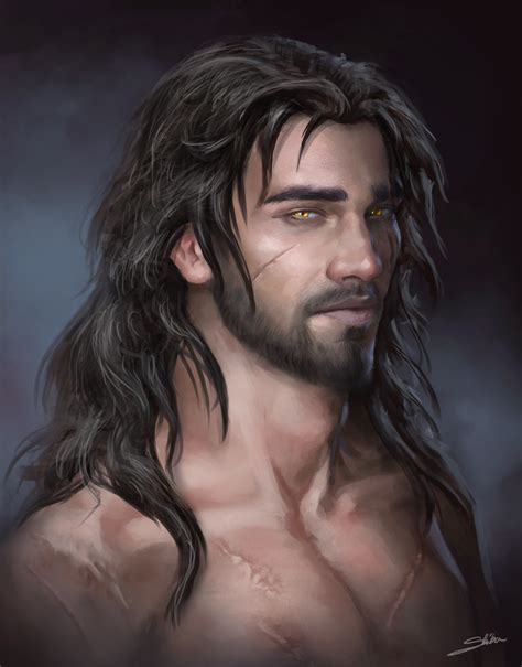 Commission By Skyrawathi Fantasy Art Men Character Design Male Dark Haired Men