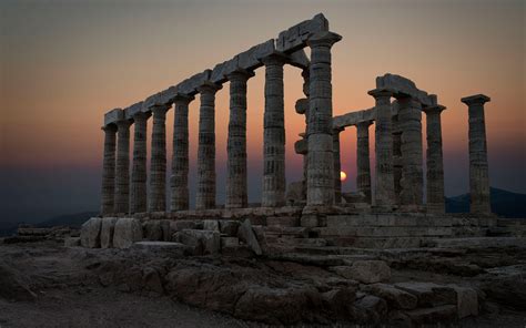 Greece Ruins Wallpapers Top Free Greece Ruins Backgrounds