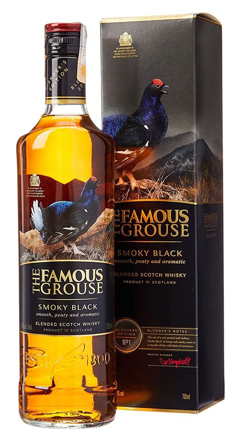 Whisky The Famous Grouse Smoky Black 750ml Imigrantes Bebidas