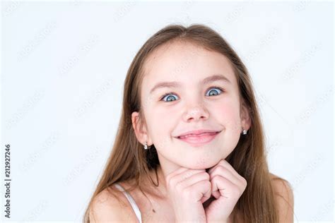 Emotion Face Mischievous Playful Prankish Naughty Kid Making Faces And
