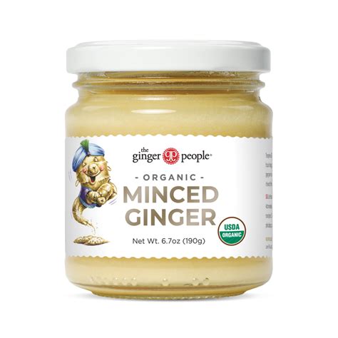 Organic Minced Ginger The Ginger People Us