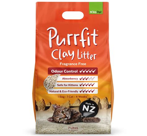 There is increasing demand for kitty litter that will do the job without creating unnecessary health risks! Cat Litter - Purrfit Clay - VitaPet