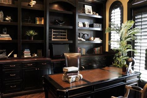Anthem Country Club Old World Study Traditional Home Office