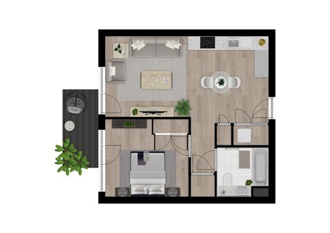 One bedroom apartments | City Lights Point