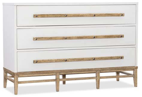 Hooker Furniture Urban Elevation Bachelors Chest In White 1620 90101 Wh