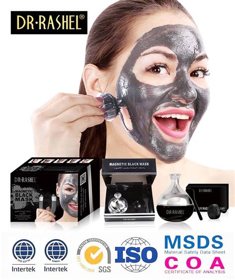 Dr Rashel Gold Black Face Magnetic Mask Collagen Skin Care Whitening