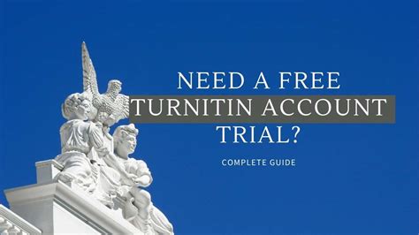 Maybe you would like to learn more about one of these? Complete Guide to Turnitin Free Trial - Plagiarism.Tech