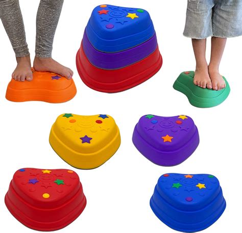 Imagym Stackable Stepping Stones For Kids Balance Stepping Stones
