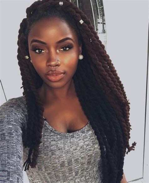 Braiding hairstyles for black kids provide a huge field for fantasy you can use colored beads bows headbands. Protective Hairstyles for Winter: Yarn Braids and Yarn ...