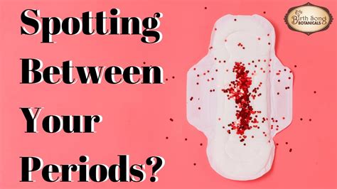Causes Of Spotting Between Your Periods And Irregular Menstrual Cycles Youtube