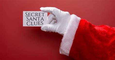 Secret Santa Riddles How To Come Up With The Best Secret Santa Clues
