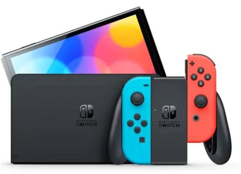 Console Nintendo Switch Model Oled 7 Neon Blue Neon Red Versus