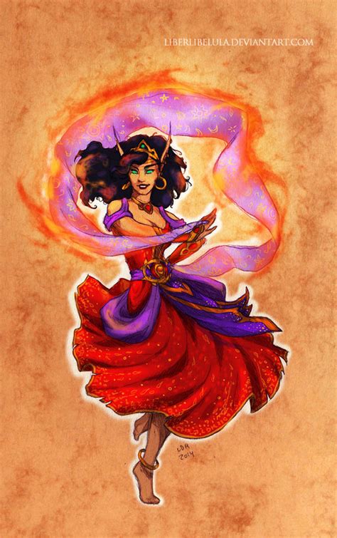 Disney Meets Warcraft Hellfire Esmeralda By Liberlibelula On Deviantart
