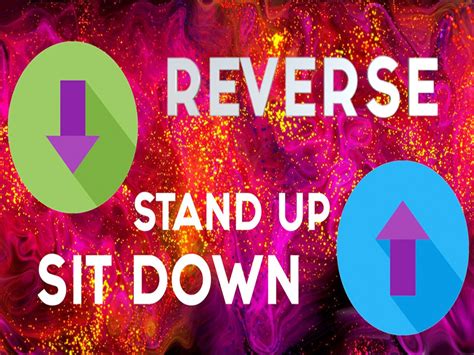 Reverse Stand Up Sit Down Video Led Game Deeper Kidmin