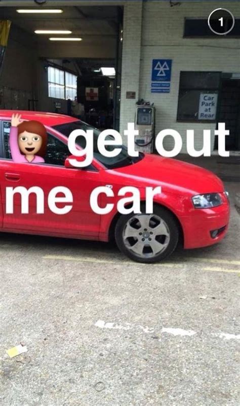 Get Out Me Car