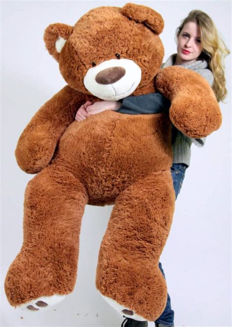 #мишка #панда #плюшевыймишка #плюшевыеигрушки #большоймедведь #bigteddy #teddy #bigteddy_msk #подарокнанг. Big Plush Giant Teddy Bear Five Feet Tall Cinnamon Brown ...
