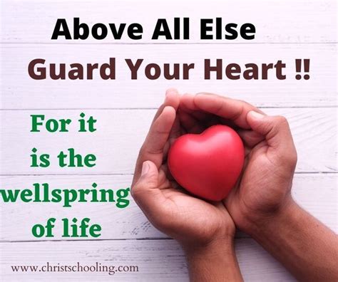 Guard Your Heart Christ Schooling