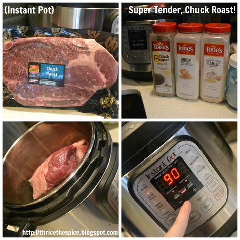 First of all, if you haven't tried making a beef roast in your instant pot, you need. ThriceTheSpice: {Instant Pot} Super Tender, Chuck Roast