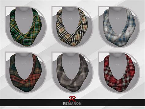 The Sims Resource Scarf 01 For Men