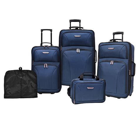Travelers Choice Versatile 5 Piece Luggage Set Frugal Buzz