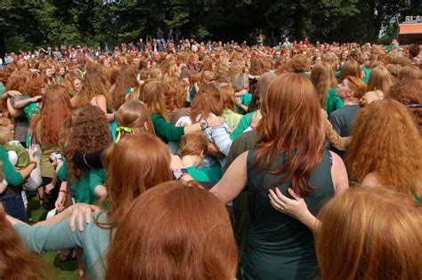 For Redheads Only Gingers Head To Holland For Their Biggest Festival