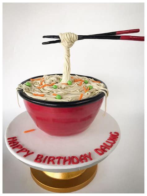 Noodle Bowl Cake Cake By Homebaker Cakesdecor