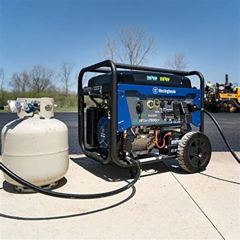 Is westinghouse a good generator brand? Westinghouse WGen7500DF Dual Fuel Portable Generator ...