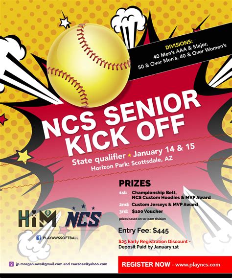 National Championship Sports | Slowpitch | NCS Senior Kickoff - State