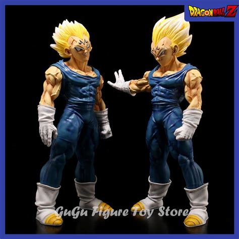 Top 5 38cm Dragon Ball Z Majin Vegeta Anime Figure Gk Super Saiyan Action Figurine Pvc Statue