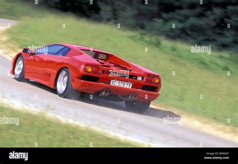 Car Lamborghini Diablo Vt Coupe Coupe Roadster Red Model Year